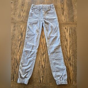 American Eagle Light Gray Jogger Pants Size 2